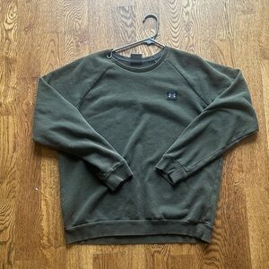 Under Armour Men's Olive Crewneck Sweater
